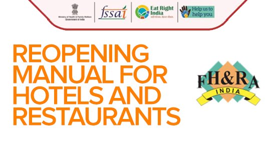 FHRAI - Reopening Manual for Hotels & Restaurants